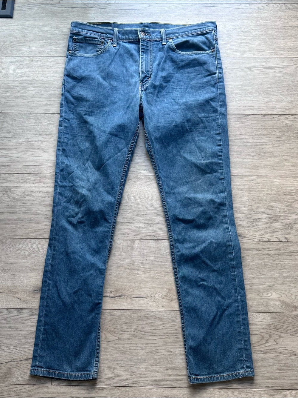 Levi’s 511 Slim Fit Jeans Men’s 36x34 Blue Medium Wash Stretch Denim